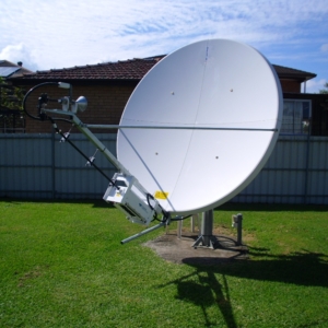 GD Satcom 2.4m 2244 High Wind Satellite Dish