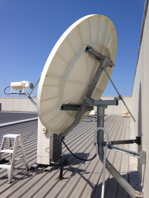 Wall Mount for 1.8m Satellite Dishes