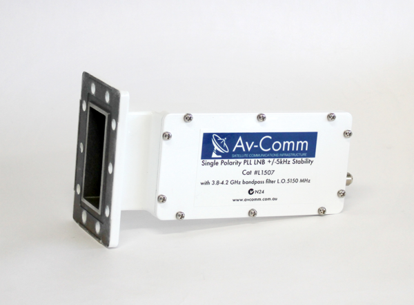 Av-Comm C Band 5G Filtered LNB PLL 3.8-4.2GHz +/-5kHz