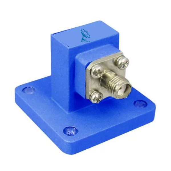 AST Microwave Waveguide to Coax Adaptor Small