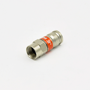 Premium F Type Compression Connector for RG-6 Coax Cable